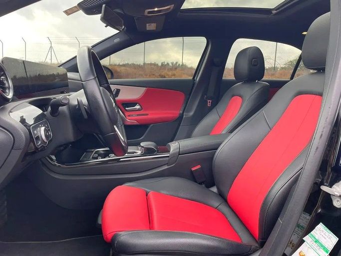 Used Mercedes-Benz A-Class 220 IV (W177), 2.0 l, 2020 in Sharjah by Rebou Alfakhama, Black color. American Specs | AUTO.AE