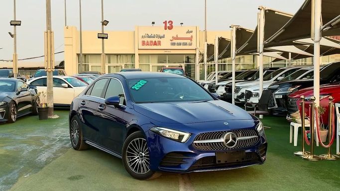 Used Mercedes-Benz A-Class 200 IV (W177), 1.3 l, 2020 in Sharjah by Badar Used Cars, Navy Blue color.  | AUTO.AE