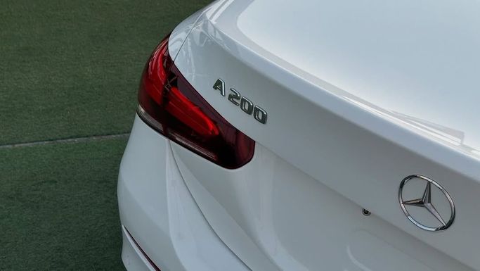 Used Mercedes-Benz A-Class 200 IV (W177), 1.3 l, 2021 in Sharjah by Badar Used Cars, White color.  | AUTO.AE