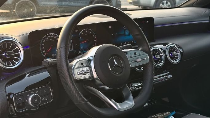 Used Mercedes-Benz A-Class 200 IV (W177), 1.3 l, 2021 in Sharjah by Badar Used Cars, White color.  | AUTO.AE