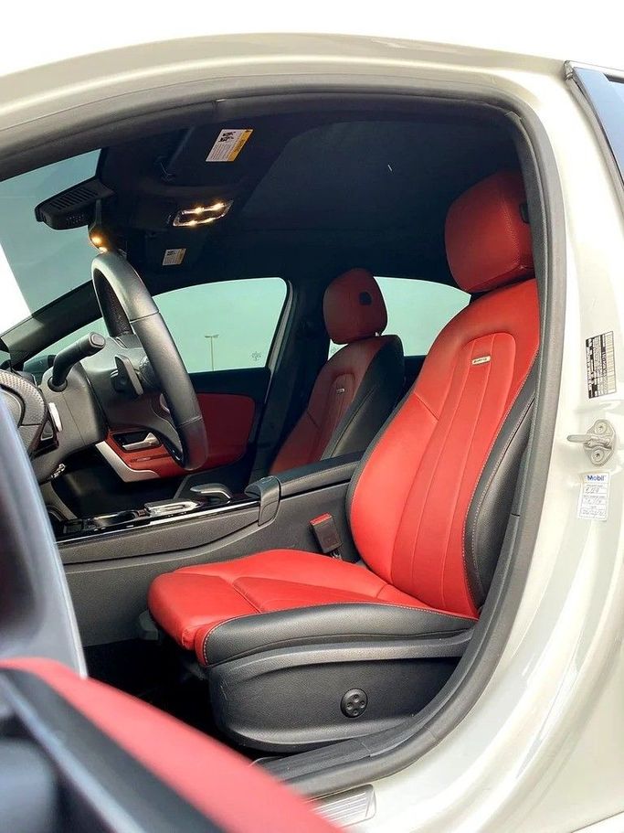 Used Mercedes-Benz A-Class 220 IV (W177), 2.0 l, 2020 in Sharjah by Al Ahd Used Cars, White color. American Specs | AUTO.AE