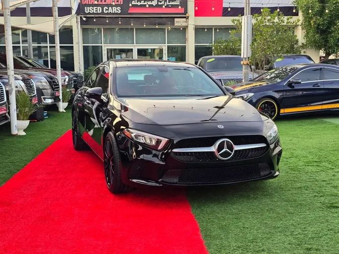 Used Mercedes-Benz A-Class 220 IV (W177), 2.0 l, 2020 in Sharjah by Challenger Used Cars, Black color. American Specs | AUTO.AE