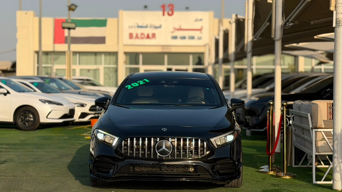 Подержанный ⁦Mercedes-Benz A-Class 220 IV (W177), 2.0 л, 2021⁩ в ОАЭ, Шарджа от Badar Used Cars Черный цвет.  | AUTO.AE | Объявление #285544