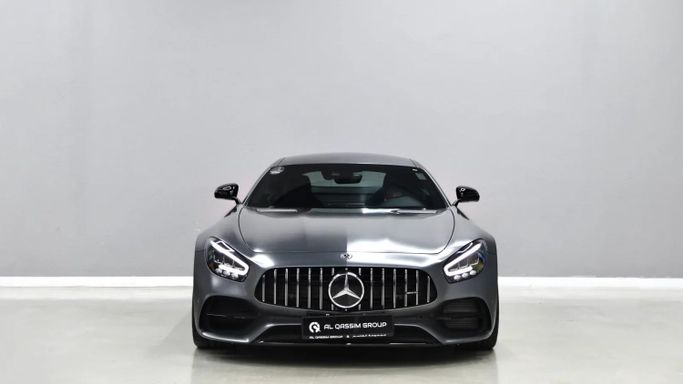 Подержанный Mercedes-Benz AMG GT GT I Рестайлинг, 4.0 л, 2020 в Шардже от Al Qassem Cars Trading Серый цвет. Японская | AUTO.AE