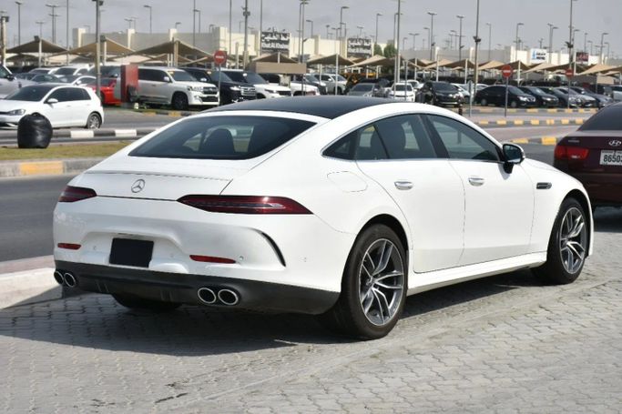 Used Mercedes-Benz AMG GT 43 I Facelift, 3.0 l, 2021 in Sharjah by Alfaris Used Cars, White color. Other | AUTO.AE