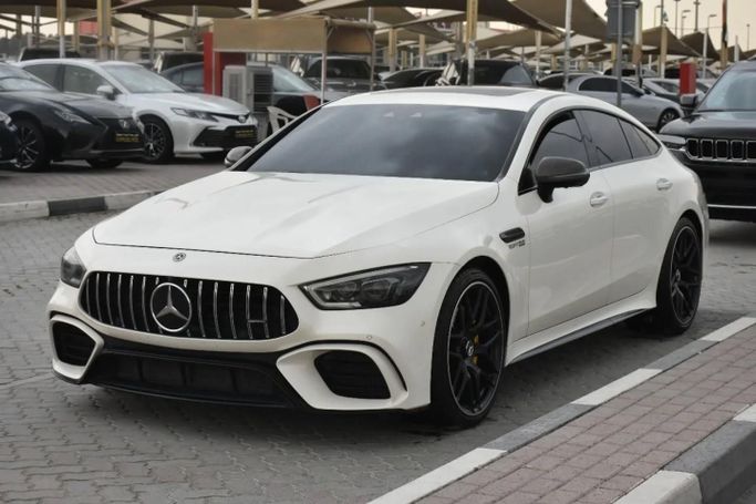 Подержанный Mercedes-Benz AMG GT 63 S I Рестайлинг, 4.0 л, 2019 в Шардже от Alfaris Used Cars Белый цвет. Other | AUTO.AE