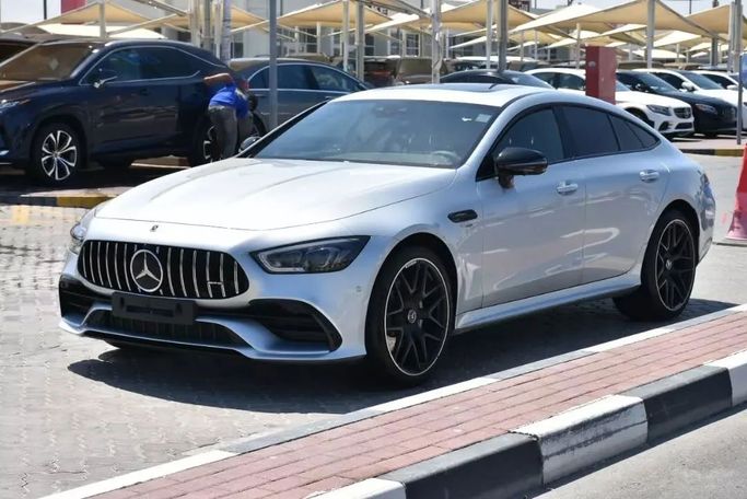 New Mercedes-Benz AMG GT GT I Facelift, 4.0 l, 2022 in Sharjah by Alfaris Used Cars, Silver color. Other | AUTO.AE
