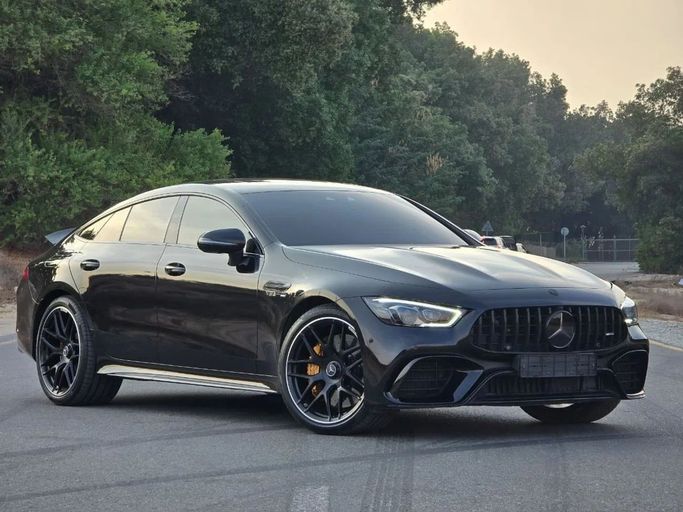 Подержанный Mercedes-Benz AMG GT 63 S I Рестайлинг, 4.0 л, 2020 в Шардже от Al Jana Used Cars Черный цвет. Корейская | AUTO.AE