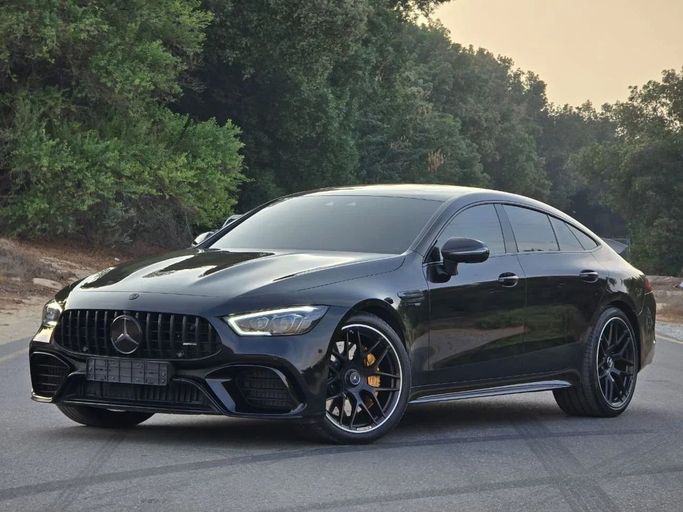 Подержанный Mercedes-Benz AMG GT 63 S I Рестайлинг, 4.0 л, 2020 в Шардже от Al Jana Used Cars Черный цвет. Корейская | AUTO.AE