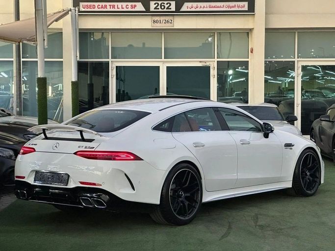 مستعملة Mercedes-Benz AMG GT 63 S أنا شد الوجه, 4.0 l, 2019 في في الشارقة من Noor Al Seyoh Used Cars، اللون أبيض. مواصفات الخليج | AUTO.AE