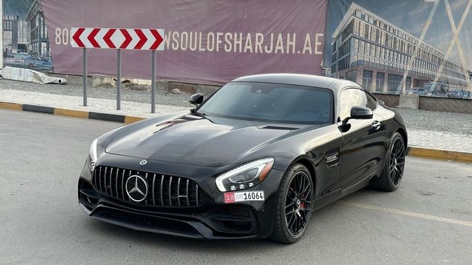 Used Mercedes-Benz AMG GT S I, 4.0 l, 2016 in Sharjah by Halla Cars, Black color. European Specs | AUTO.AE