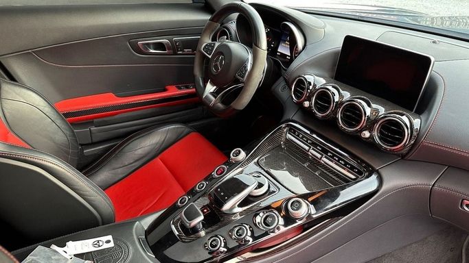 Used Mercedes-Benz AMG GT S I, 4.0 l, 2016 in Sharjah by Halla Cars, Black color. European Specs | AUTO.AE