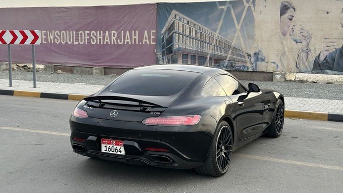 Used Mercedes-Benz AMG GT S I, 4.0 l, 2016 in Sharjah by Halla Cars, Black color. European Specs | AUTO.AE