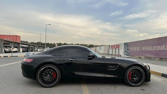 Used Mercedes-Benz AMG GT S I, 4.0 l, 2016 in Sharjah by Halla Cars, Black color. European Specs | AUTO.AE