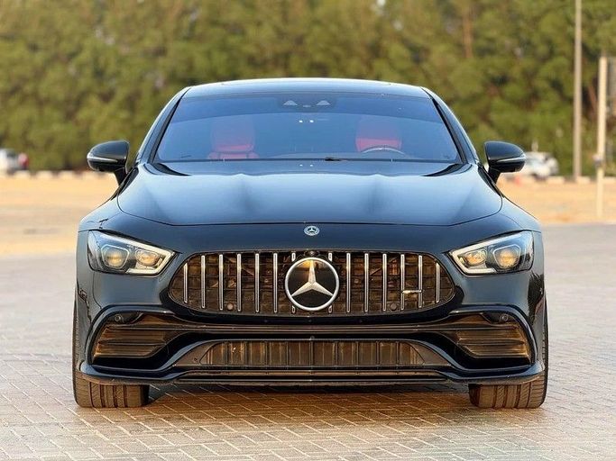 Used Mercedes-Benz AMG GT 53 I Facelift, 3.0 l, 2020 in Sharjah by Al Ahd Used Cars, Black color. GCC Specs | AUTO.AE