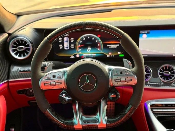 Used Mercedes-Benz AMG GT 53 I Facelift, 3.0 l, 2020 in Sharjah by Al Ahd Used Cars, Black color. GCC Specs | AUTO.AE