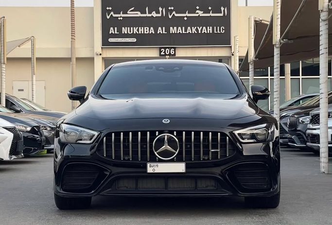 Подержанный Mercedes-Benz AMG GT 63 S E Performance I Рестайлинг, 4.0 л, 2021 в Шардже от Al Nukhba Al Malakyah Used Cars Черный цвет. Американская | AUTO.AE