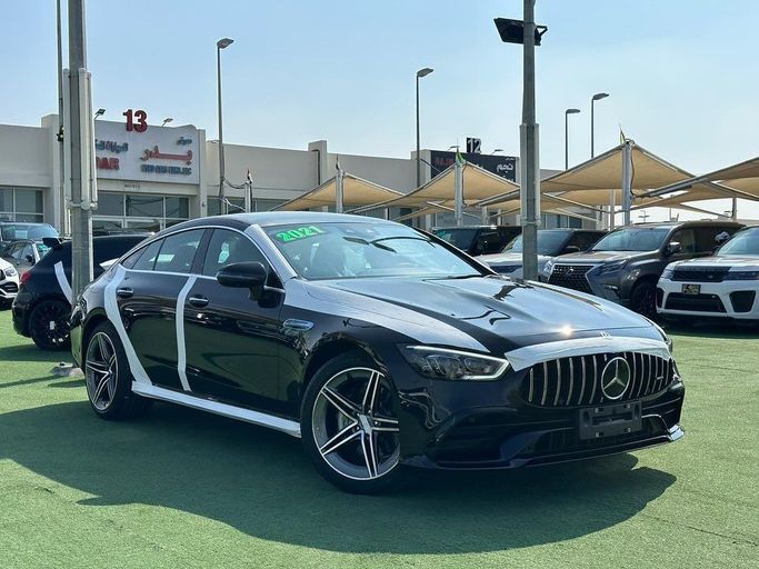 New Mercedes-Benz AMG GT 53 I Facelift, 3.0 l, 2020 in Sharjah by Badar Used Cars, Black color.  | AUTO.AE
