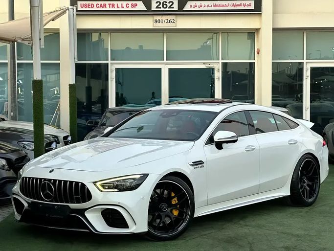 Подержанный ⁦Mercedes-Benz AMG GT 63 S I Facelift, 4.0 л, 2019⁩ в ОАЭ, Шарджа от Noor Al Seyoh Used Cars Белый цвет. GCC | AUTO.AE | Объявление #290301