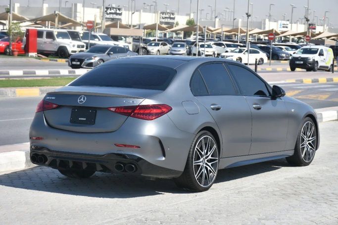 Used Mercedes-Benz C-Class AMG 43 AMG V (W206), 2.0 l, 2023 in Sharjah by Alfaris Used Cars, Grey color. Other | AUTO.AE