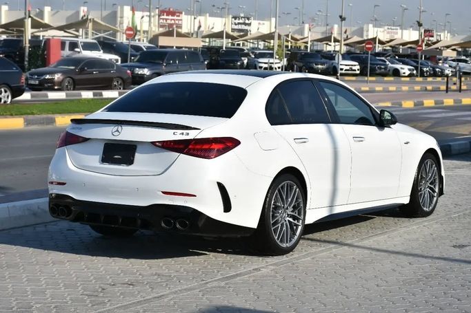 Подержанный Mercedes-Benz C-Class AMG 43 AMG V (W206), 2.0 л, 2023 в Шардже от Alfaris Used Cars Белый цвет. Other | AUTO.AE