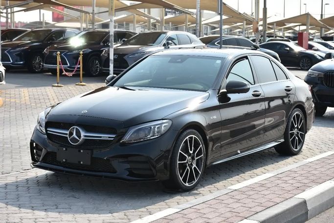 Подержанный Mercedes-Benz C-Class AMG 43 AMG IV (W205) Рестайлинг, 3.0 л, 2020 в Шардже от Alfaris Used Cars Черный цвет. Other | AUTO.AE