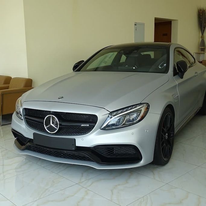 Used Mercedes-Benz C-Class AMG 63 AMG S IV (W205), 4.0 l, 2017 in Sharjah by Alfaris Used Cars, Silver color. Other | AUTO.AE
