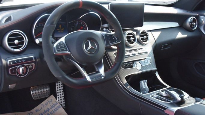Used Mercedes-Benz C-Class AMG 63 AMG S IV (W205), 4.0 l, 2017 in Sharjah by Alfaris Used Cars, White color. Other | AUTO.AE