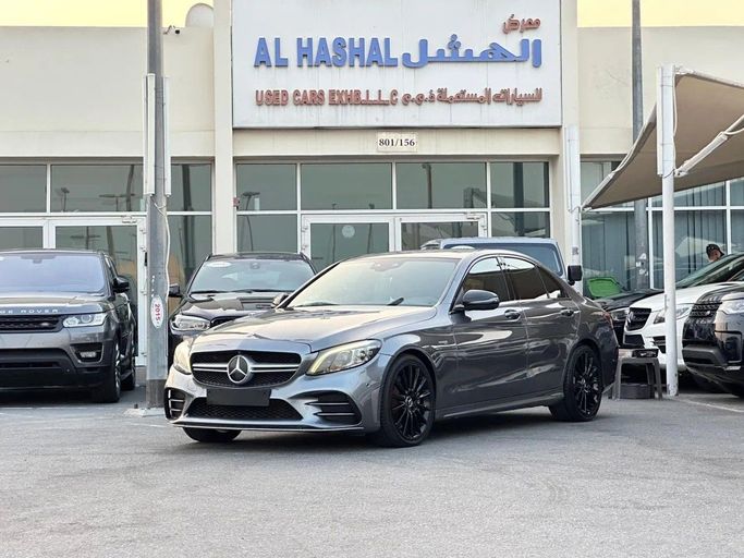 Подержанный Mercedes-Benz C-Class AMG 43 AMG IV (W205) Рестайлинг, 3.0 л, 2019 в Шардже от Al Hashal Used Cars Серебристый цвет. GCC | AUTO.AE