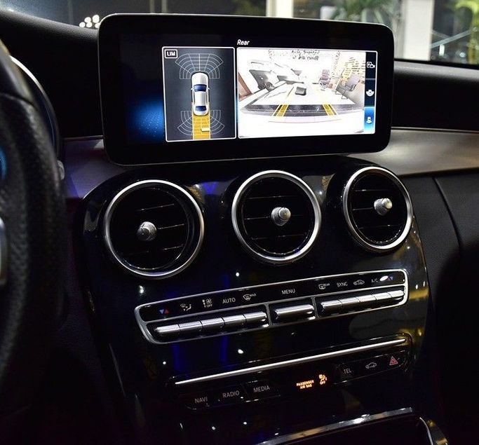 Used Mercedes-Benz C-Class 200 IV (W205) Facelift, 2.0 l, 2020 in Sharjah by Honey Gidosha Used Cars Tr., White color.  | AUTO.AE