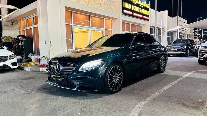 New Mercedes-Benz C-Class 200 IV (W205) Facelift, 2.0 l, 2020 in Sharjah by Imad Younis Almani used Cars, Black color. GCC Specs | AUTO.AE