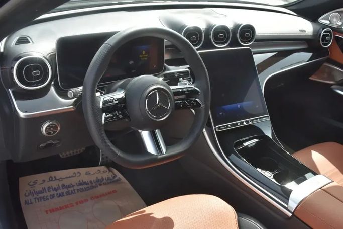Used Mercedes-Benz C-Class 300 V (W206), 2.0 l, 2024 in Sharjah by Alfaris Used Cars, Black color.  | AUTO.AE