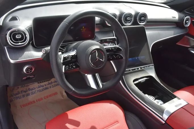 Used Mercedes-Benz C-Class 300 V (W206), 2.0 l, 2023 in Sharjah by Alfaris Used Cars, White color.  | AUTO.AE