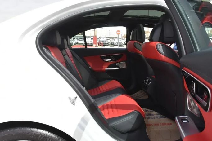 Used Mercedes-Benz C-Class 300 V (W206), 2.0 l, 2023 in Sharjah by Alfaris Used Cars, White color.  | AUTO.AE