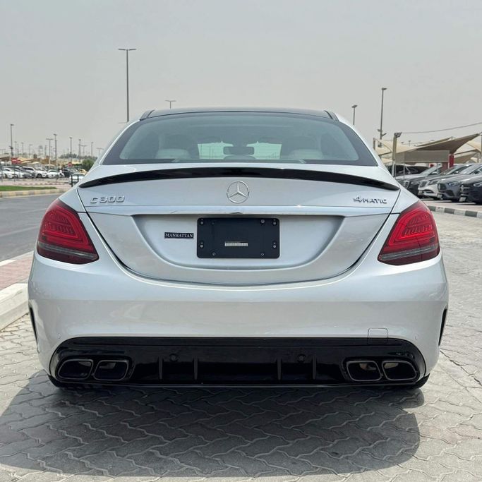 Used Mercedes-Benz C-Class 300 IV (W205) Facelift, 2.0 l, 2020 in Sharjah by Alfaris Used Cars, Silver color. Other | AUTO.AE
