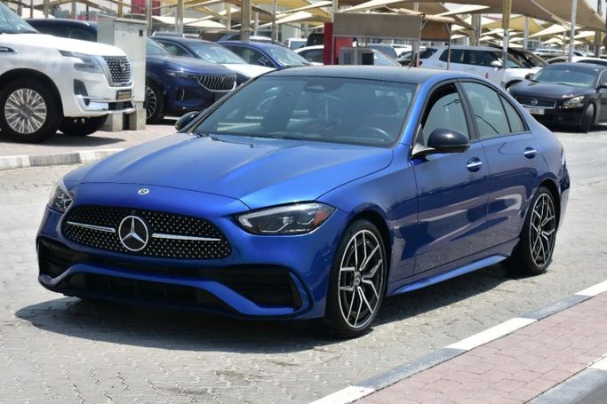 Used Mercedes-Benz C-Class 300 V (W206), 2.0 l, 2023 in Sharjah by Alfaris Used Cars, Blue color. Other | AUTO.AE