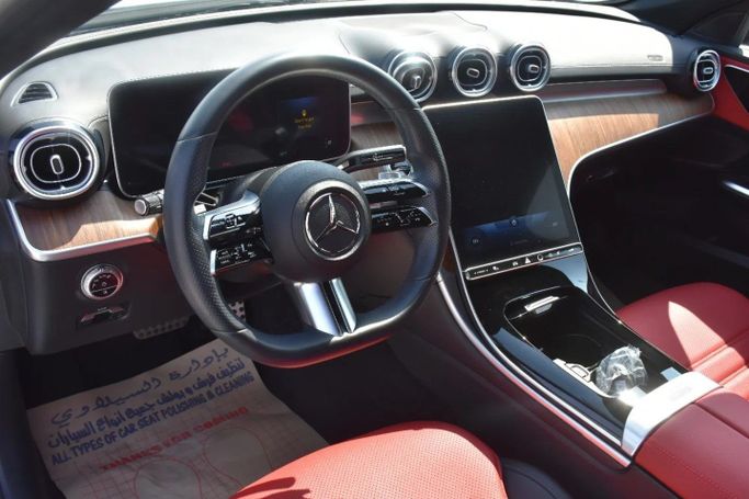 Used Mercedes-Benz C-Class 300 V (W206), 2.0 l, 2022 in Sharjah by Alfaris Used Cars, White color. Other | AUTO.AE