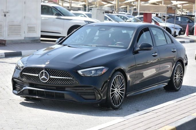 Used Mercedes-Benz C-Class 300 V (W206), 2.0 l, 2024 in Sharjah by Alfaris Used Cars, Black color. Other | AUTO.AE