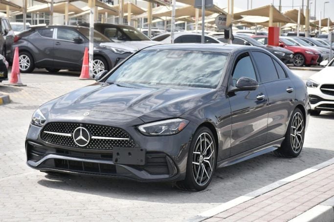 Used Mercedes-Benz C-Class 300 V (W206), 2.0 l, 2023 in Sharjah by Alfaris Used Cars, Black color. Other | AUTO.AE
