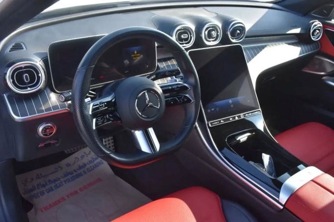 Used Mercedes-Benz C-Class 300 V (W206), 2.0 l, 2022 in Sharjah by Alfaris Used Cars, White color. Other | AUTO.AE