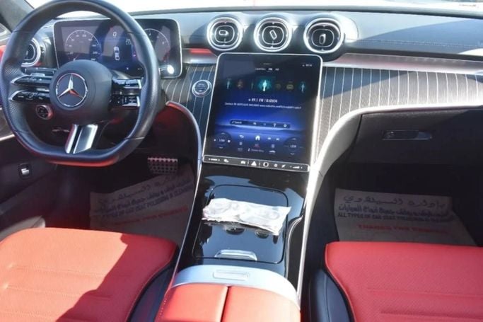 Used Mercedes-Benz C-Class 300 V (W206), 2.0 l, 2022 in Sharjah by Alfaris Used Cars, White color. Other | AUTO.AE