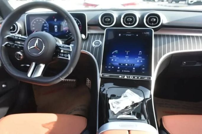 Used Mercedes-Benz C-Class 300 V (W206), 2.0 l, 2023 in Sharjah by Alfaris Used Cars, White color. Other | AUTO.AE