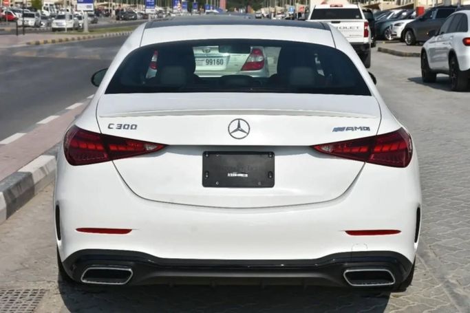 Used Mercedes-Benz C-Class 300 V (W206), 2.0 l, 2022 in Sharjah by Alfaris Used Cars, White color. Other | AUTO.AE