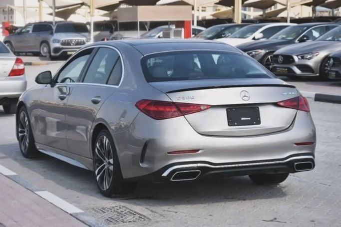 Used Mercedes-Benz C-Class 300 V (W206), 2.0 l, 2022 in Sharjah by Alfaris Used Cars, Silver color. Other | AUTO.AE