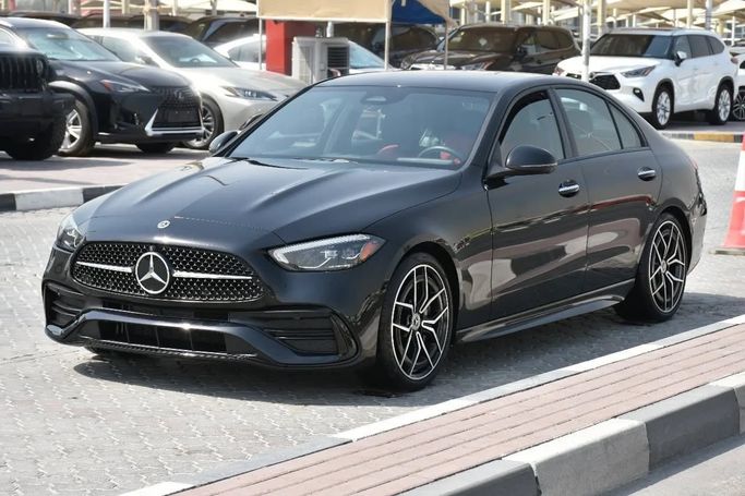 Подержанный Mercedes-Benz C-Class 300 V (W206), 2.0 л, 2022 в Шардже от Alfaris Used Cars Черный цвет. Other | AUTO.AE