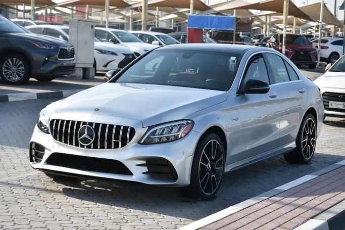 Used Mercedes-Benz C-Class 300 IV (W205) Facelift, 2.0 l, 2021 in Sharjah by Alfaris Used Cars, Silver color. Other | AUTO.AE