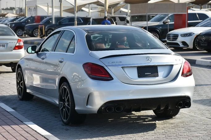 Used Mercedes-Benz C-Class 300 IV (W205) Facelift, 2.0 l, 2021 in Sharjah by Alfaris Used Cars, Silver color. Other | AUTO.AE