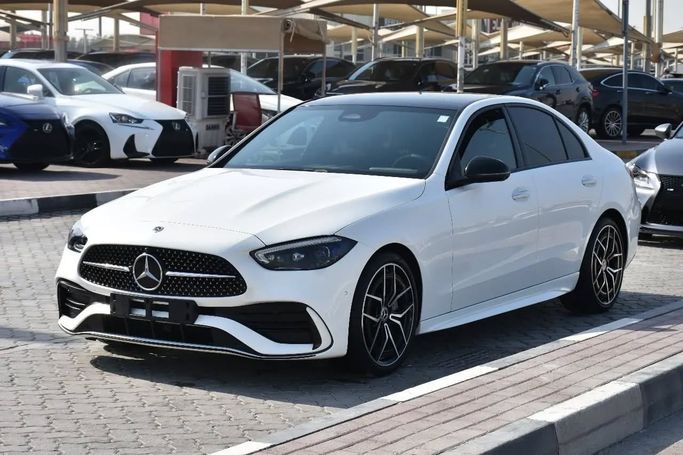 Used Mercedes-Benz C-Class 200 V (W206), 1.5 l, 2023 in Sharjah by Alfaris Used Cars, White color. Other | AUTO.AE