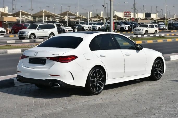 Used Mercedes-Benz C-Class 200 V (W206), 1.5 l, 2023 in Sharjah by Alfaris Used Cars, White color. Other | AUTO.AE