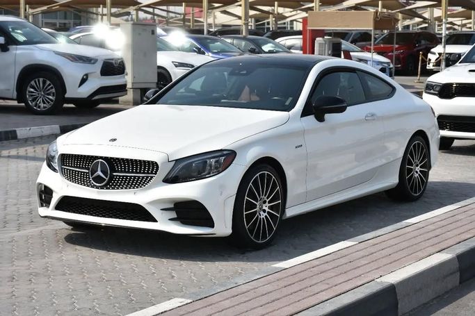 Used Mercedes-Benz C-Class 300 IV (W205) Facelift, 2.0 l, 2019 in Sharjah by Alfaris Used Cars, White color. Other | AUTO.AE